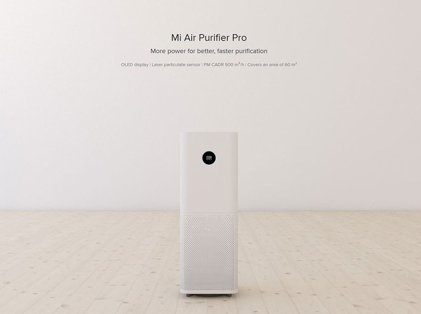 دستگاه تصفیه هوا هوشمند شیائومی مدل Mi Air Purifier 3H