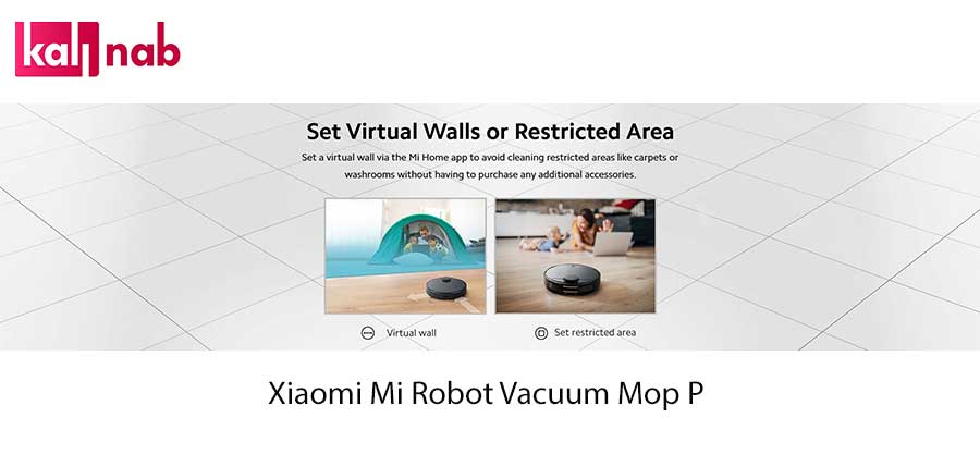 جارو رباتیک شیائومی مدل Mi Robot Vacuum-Mop P
