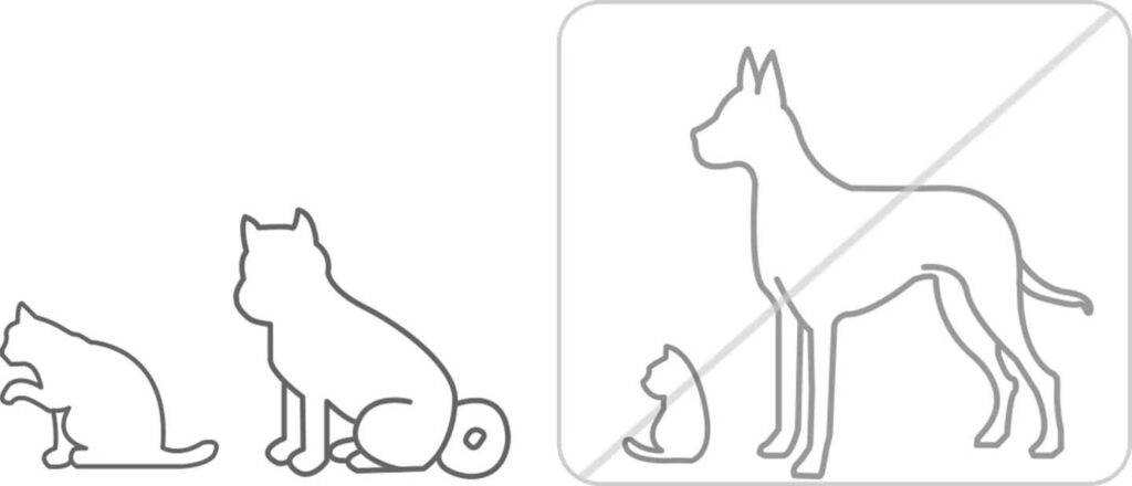 ظرف غذای گربه و سگ شیائومی 3 لیتری