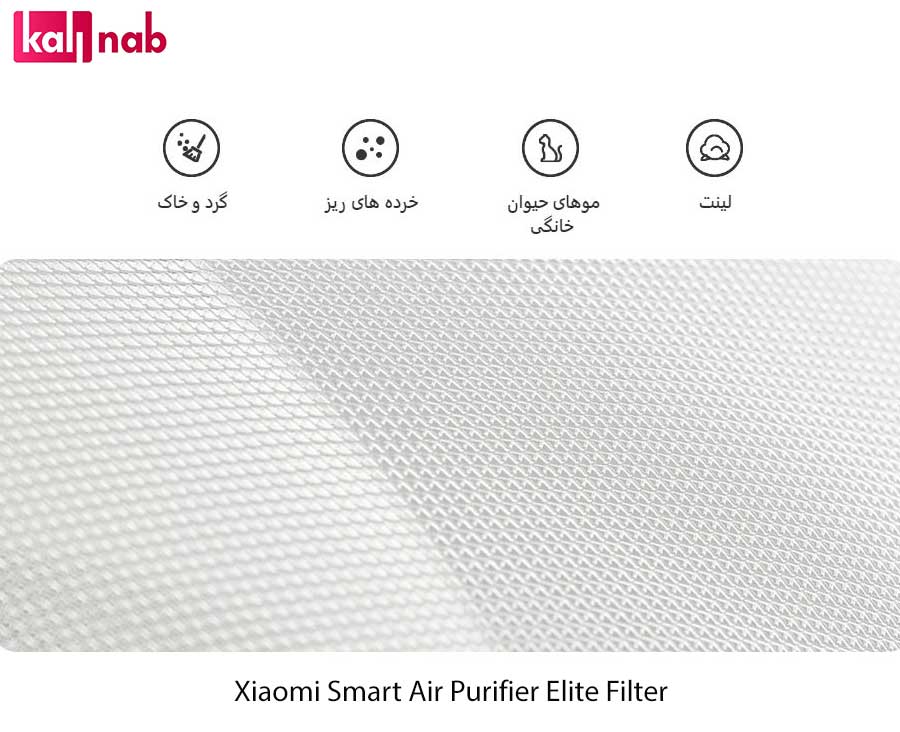 فیلتر اولیه فیلتر دستگاه هوشمند تصفیه هوا شیائومی مدل Elite