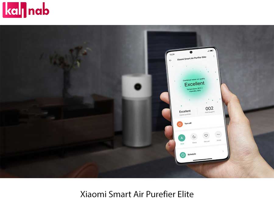اپلیکیشن دستگاه تصفیه هوا هوشمند شیائومی مدل Xiaomi Smart Air Purifier Elite