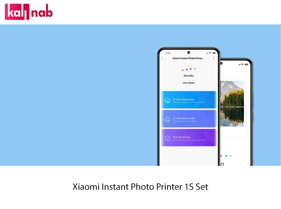 مشخصات ست چاپ فوری شیائومی مدل Xiaomi Instant Photo Printer 1s Set